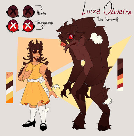 Identity V fan character - Luiza