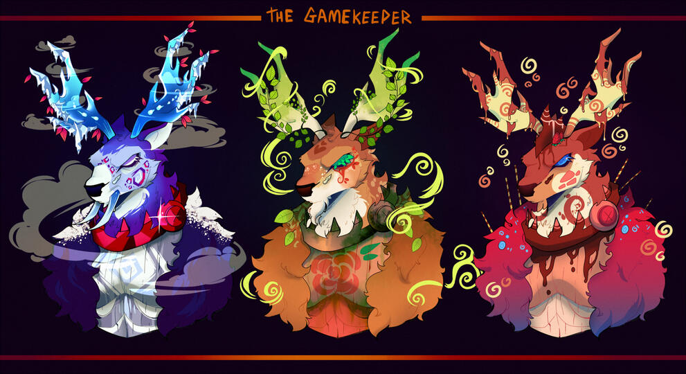 Gamekeeper - skin variations