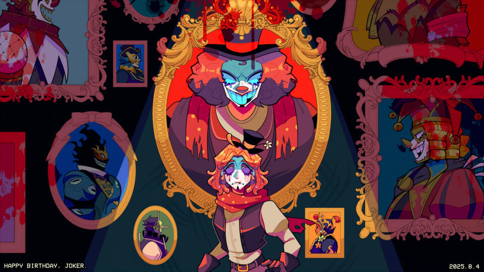 Joker&#39;s birthday art 2025