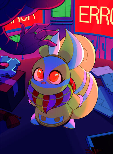 Neopets TCG battledome - Robot Usul